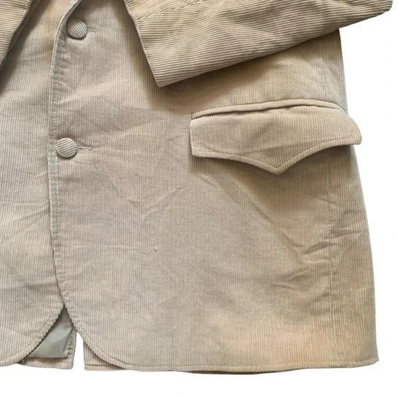 Pioneer Wear Made In The USA Vintage Corduroy Blazer With Elbow Patches - Picture 7 of 13